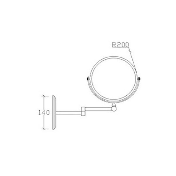 Καθρέπτης μακιγιάζ 81007